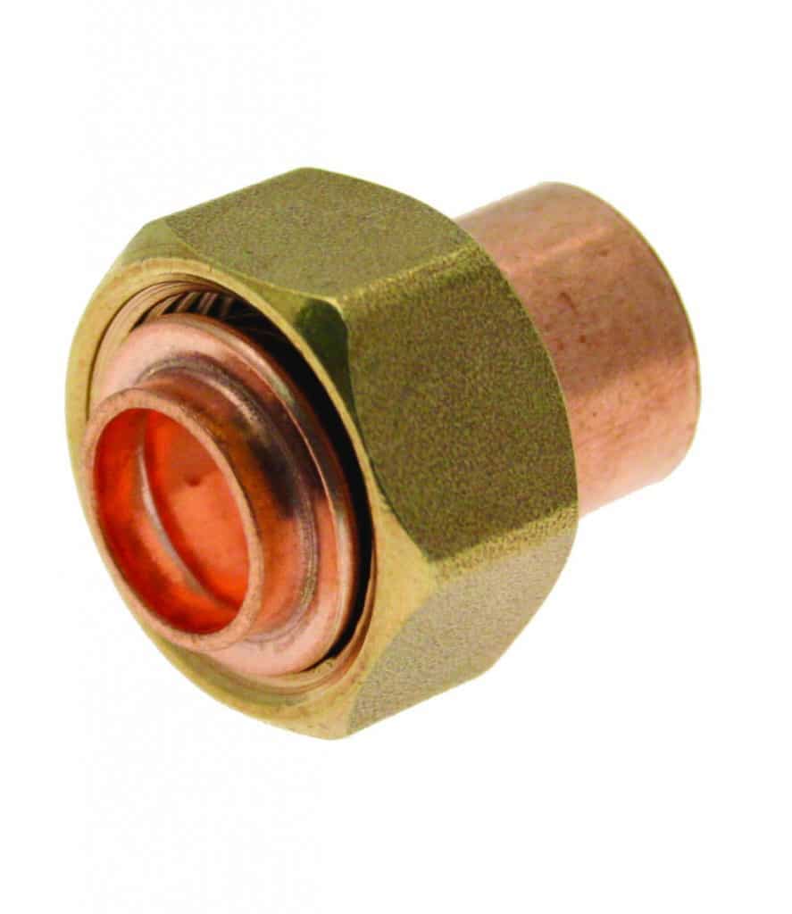 END FEED STRAIGHT TAP CONNECTOR - 15mm x 1/2