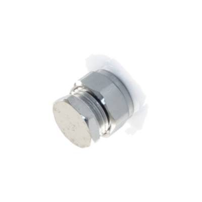 COMPRESSION CHROME PLATED STOP END
