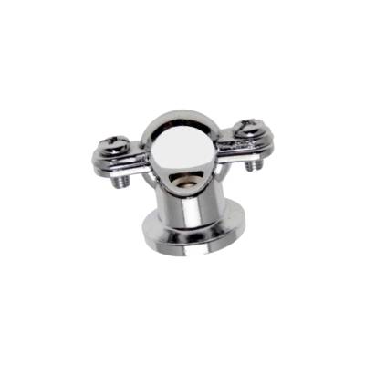 Cast Brass Pipe Ring & Back Plate - 22mm - On-Demand Supplies