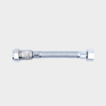 Flexible Hose Compression X Nut with Isolation Valve 15mm to 22mm - 15mmX1/2