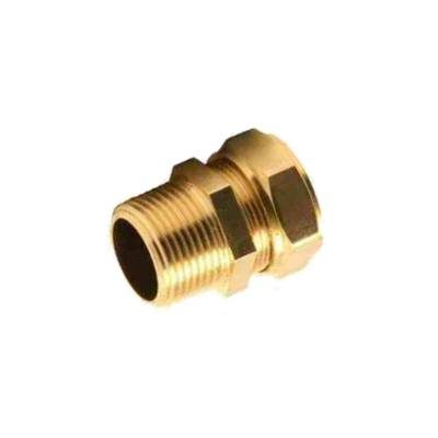 Flomasta Brass Compression Olive (Dia)8mm, Pack of 5