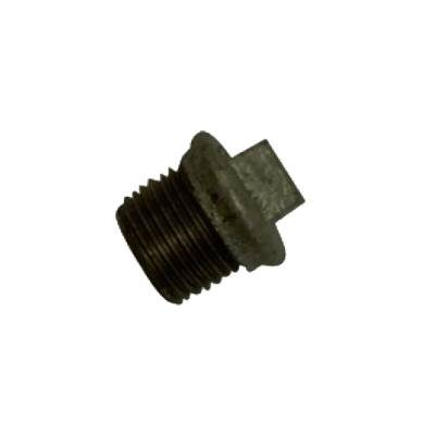 BLACK MALLEABLE IRON FLANGED PLUG