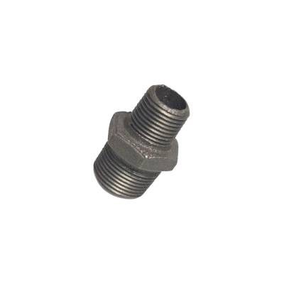 BLACK MALLEABLE IRON REDUCING NIPPLE MxM