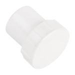 FLOPLAST ABS SOLVENT WASTE ACCESS PLUG 32mm to 50mm - 32mm - WHITE