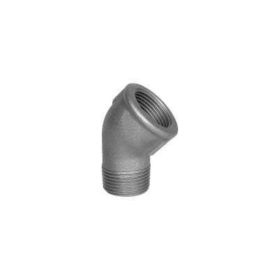 GALVANISED MALLEABLE IRON 45 DEG ELBOW MxF