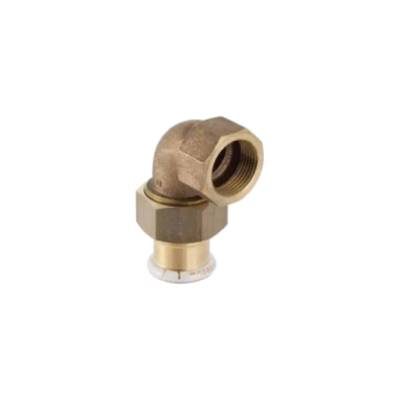 GEBERIT MAPRESS COPPER 90 DEG ELBOW ADAPTOR UNION WITH FEMALE THREAD