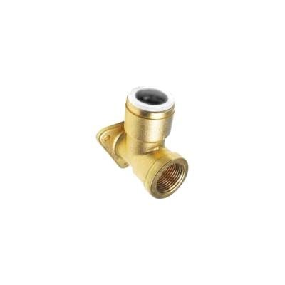 JG SPEEDFIT BRASS BACK PLATE ELBOW
