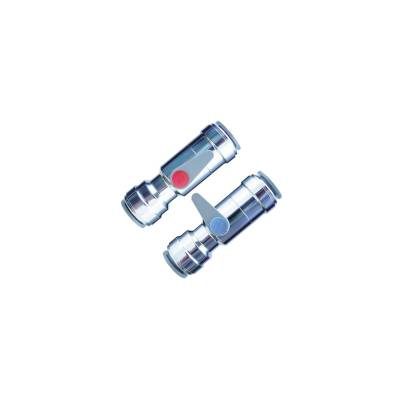 JG SPEEDFIT CHROME PLATED BRASS BALL VALVE