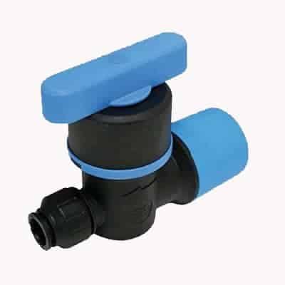 JG SPEEDFIT MDPE COPPER PIPE STOP TAP