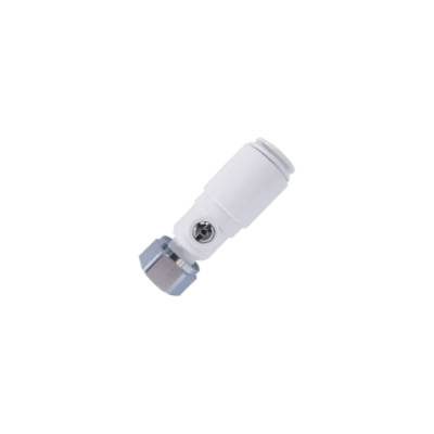 JG SPEEDFIT PLASTIC SERVICE VALVE WITH TAP CONNECTOR