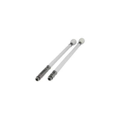 JG SPEEDFIT WHITE PVC FLEXIBLE HOSE FOR MONOBLOC MIXER 300mm