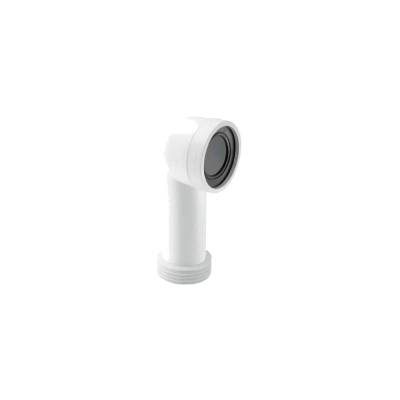 McALPINE 90 DEG BEND ADJUSTABLE LENGTH RIGID WC CONNECTOR WC-CON8