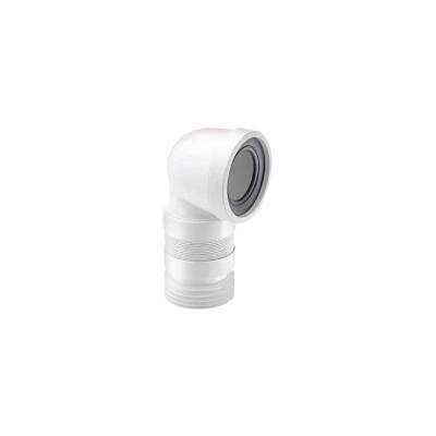 McALPINE 90 DEG FLEXIBLE WC CONNECTOR WC-CON8F18