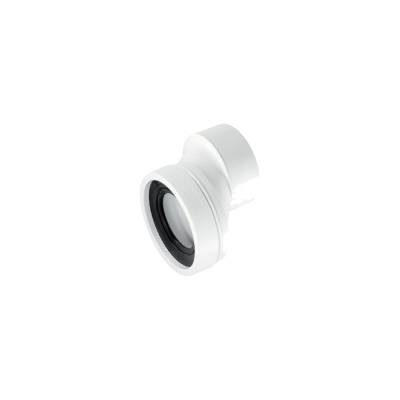 McALPINE 97-107mm INLET x 4″110mm OUTLET 40mm OFFSET RIGID WC CONNECTOR