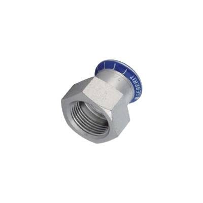 GEBERIT MAPRESS STAINLESS STEEL ADAPTOR FEMALE THREAD