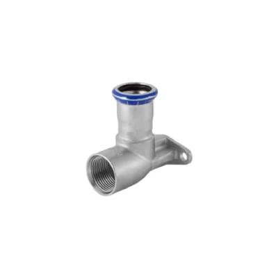 GEBERIT MAPRESS STAINLESS STEEL ELBOW TAP CONNECTOR FEMALE OFFSET