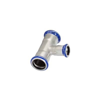 GEBERIT MAPRESS STAINLESS STEEL REDUCED BRANCH TEE