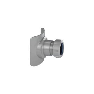 McALPINE GREY MECHANICAL SOIL PIPE BOSS CONNECTOR