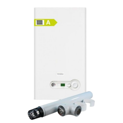 Vokera-Vision-25S-(ErP)- System-Boiler-and Horizontal-Flue