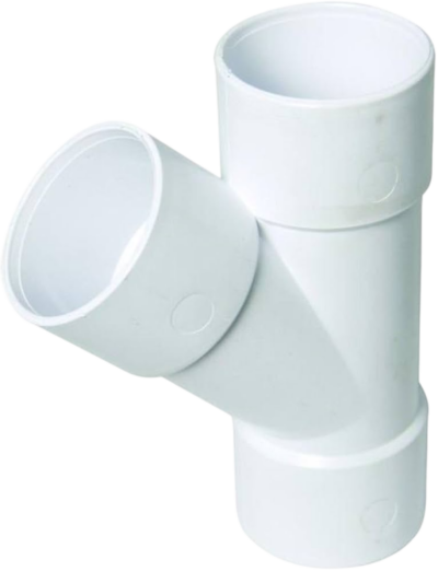 FLOPLAST 135 DEG BRANCH TEE-WS43
