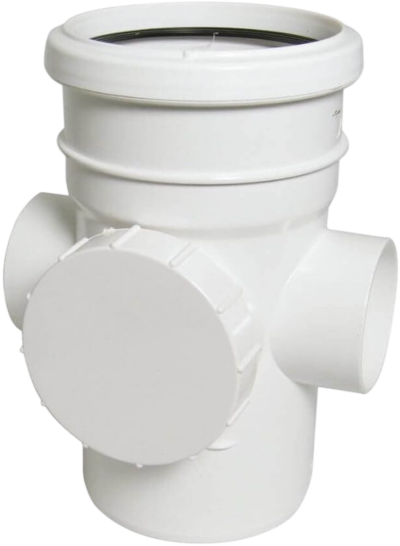 FLOPLAST RING SEAL ACCESS PIPE SOCKET/SOLVENT SOCKET - SP275