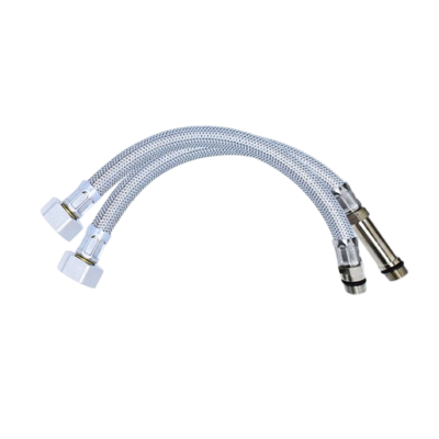 VIVA FLEXIBLE M12 X 1/2" x 300mm MONOBLOC PAIR – SSH8/A