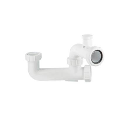 McALPINE 60MM SEAL ANTI-SYPHON EXTENDED BODY BATH TRAP SM10EV