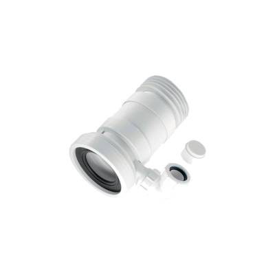 McALPINE FLEXIBLE WC CONNECTOR WITH VENT BOSS – WC-F26RV