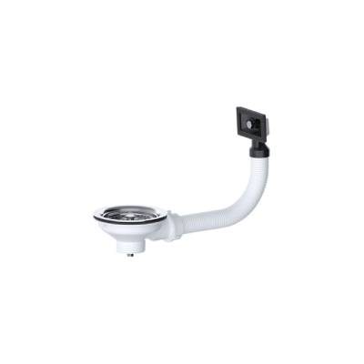 VIVA BASKET STRAINER WASTE SQUARE OVERFLOW