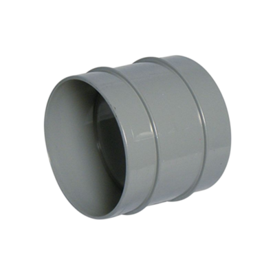 FLOPLAST SOLVENT SOIL DOUBLE SOCKET COUPLER - SS106