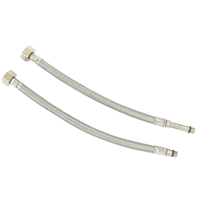VIVA FLEXIBLE M10 X 1/2" x 300mm MONOBLOC PAIR - SSH7/A