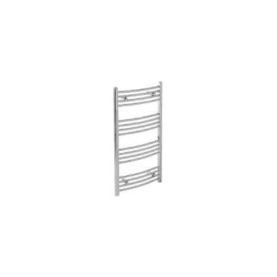 HEATED CURVED CHROME TOWEL RAIL 500mm x 1000mm – FHTR510