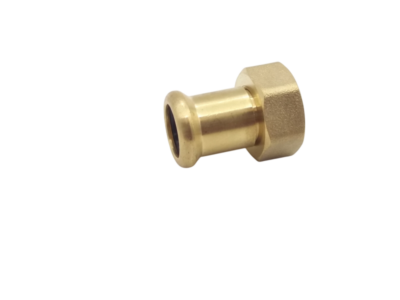 BRASS PUSH-FIT STRAIGHT TAP CONNECTOR