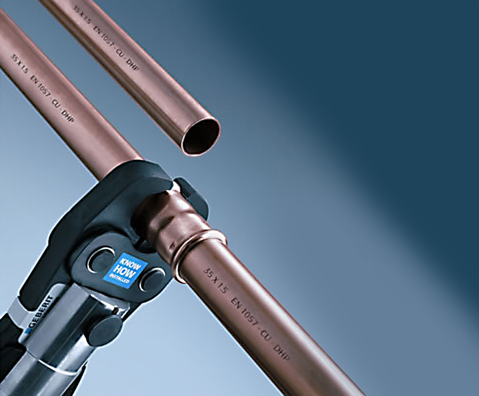 Geberit Mapress Fittings - Press Fit - Available at Plumb Parts.