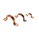 Copper Saddle Clips 15mm to 54mm - 15mm