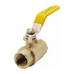 Gas Lever Ball Valve F x F 1/4 inch to 2 inch - 1/4