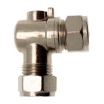Angled Isolating Valve 15mm - 15mm