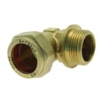 Compression Male Elbow 8mm to 54mm - 8mm x 1/4