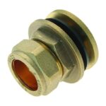 Compression Flange Tank Connector 15mm to 54mm - 15mm
