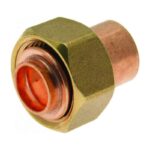 End Feed Straight Tap Connector 15mm to 22mm - 15mm x 1/2