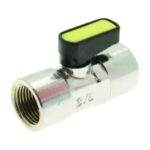 Mini Lever Ball Valve F x F 1/8 inch to 1/2 inch - 1/8