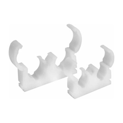 Double Hinged Pipe Clip, Plumb Parts Glasgow