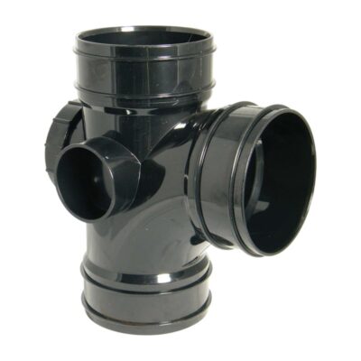 FloPlast Solvent Soil 92.5° Triple Socket Access Branch SS503, Plumb Parts Glasgow