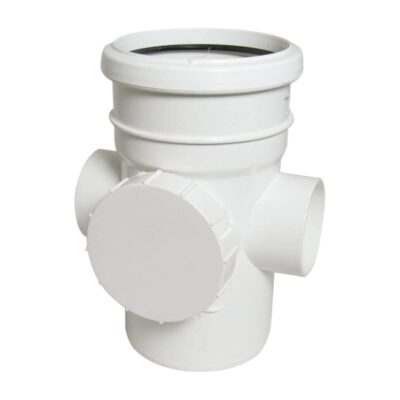 FloPlast Ring Seal Access Pipe Socket/Spigot SP274, Plumb Parts Glasgow