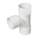FloPlast Equal Tee – WS23 40mm - 40mm - White