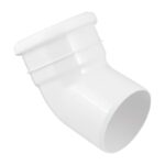 FloPlast Ring Seal 135 Deg Bend Socket/Spigot – SP163 110mm - 110mm - Black