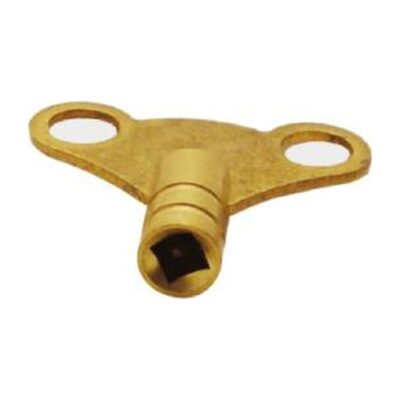 Brass Clock Radiator Key, Plumb Parts Glasgow