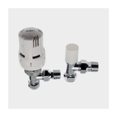 Eden TRV Set 15mm Angled, Plumb Parts Glasgow