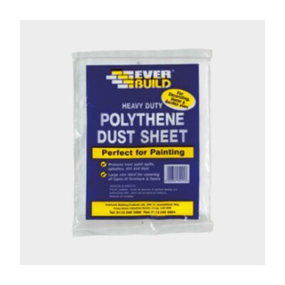 Ever Build Polythene Dust Sheet 12x9, Plumb Parts Glasgow