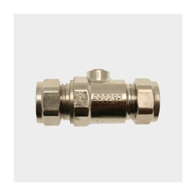 Full Bore Isolating Valve Compression x Compression, Plumb Parts Glasgow